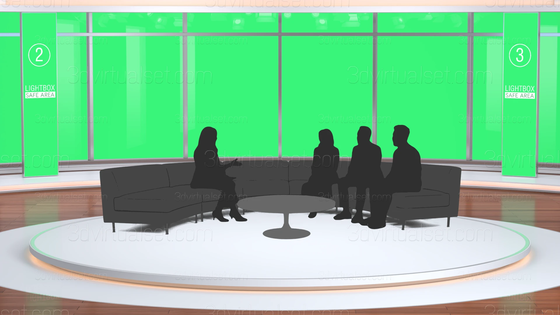 Virtual Set 141 For vMix Shot 1-3-